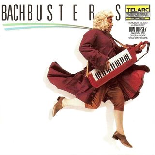 Bachbusters album cover, Telarc 80123
